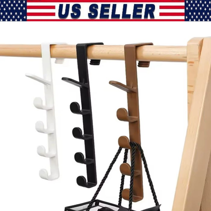 Hooks Behind The Door Without Drilling Hook Bedroom Clothing Home StorageHook