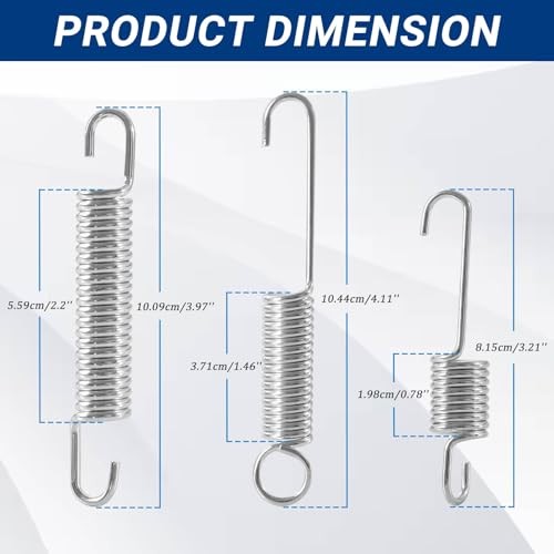 Universal Motorcycle Kickstand Spring 101mm/104mm/81.5mm Stainless Steel Kick