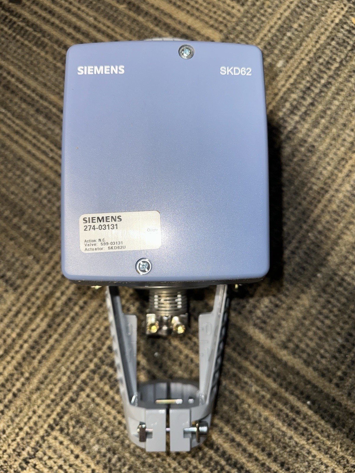 Siemens SKD62U 24v Electronic Control Valve Actuator Brand New Never Installed