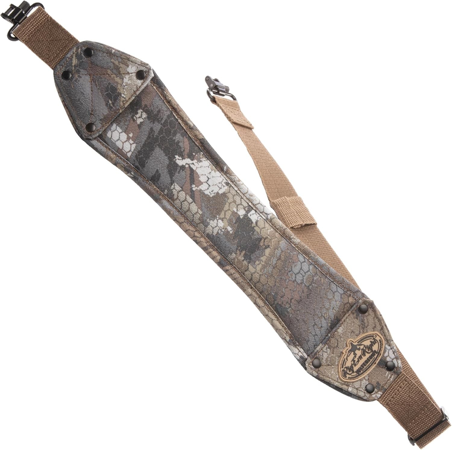 Waterfowl High Brass Classic Non-Slip Gun Sling with Brass Rivets - Universal Cl