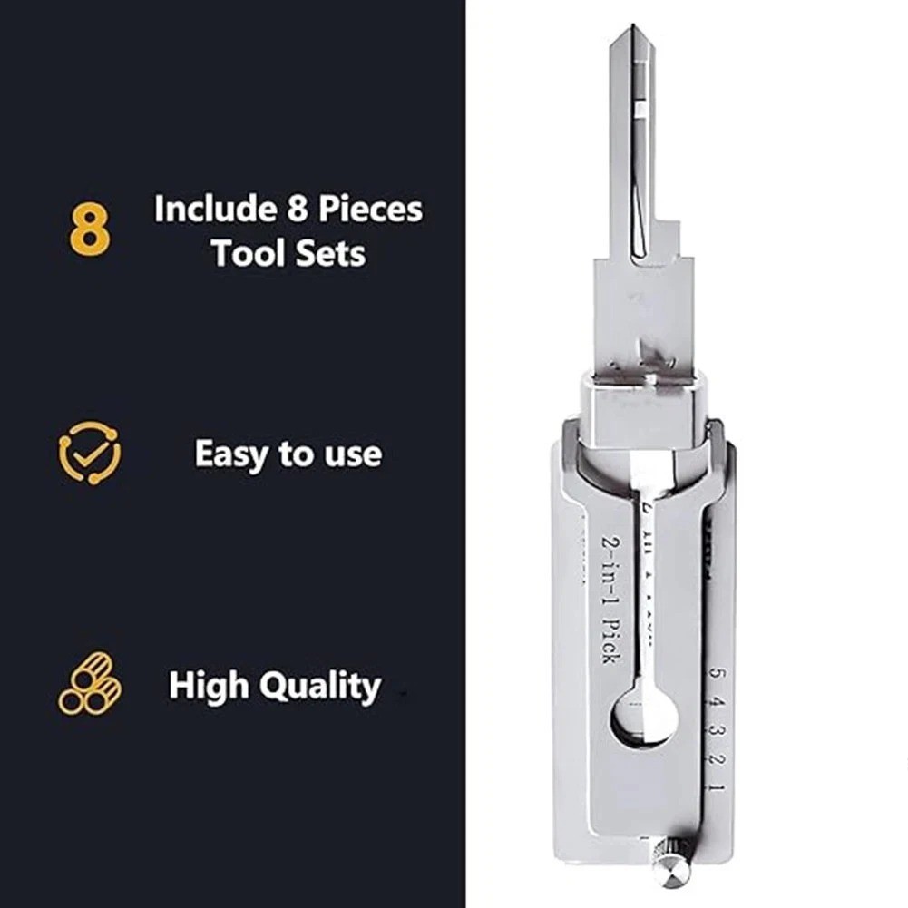 Portable 2-in-1 Precision Hook & Pick Tool Kit – Ergonomic Grip Set