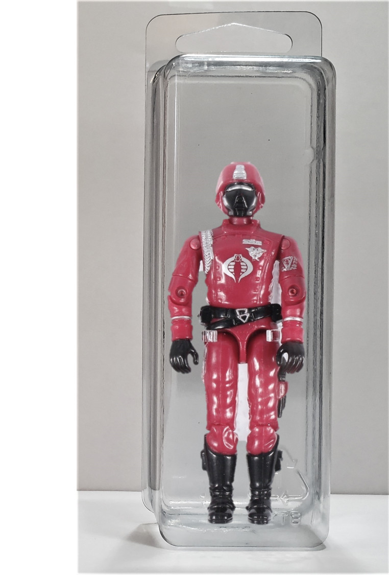 25 GI JOE action figure blister case protective clamshell display Small 3 3/4