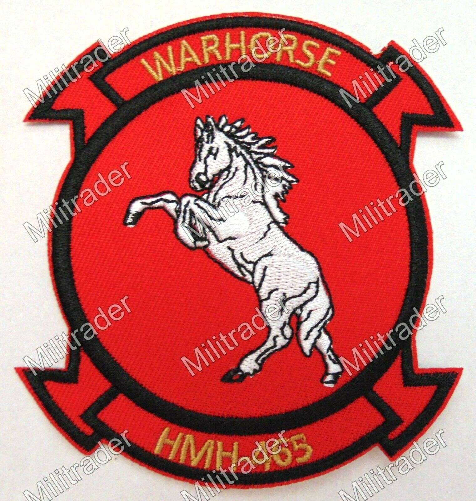 United States Marine Heavy Helicopter Squadron (HMH-465) "Warhorse" Patch