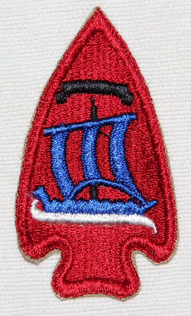 MINT, UNISSUED, ORIGINAL WWII 474TH INFANTRY REGIMENT PATCH