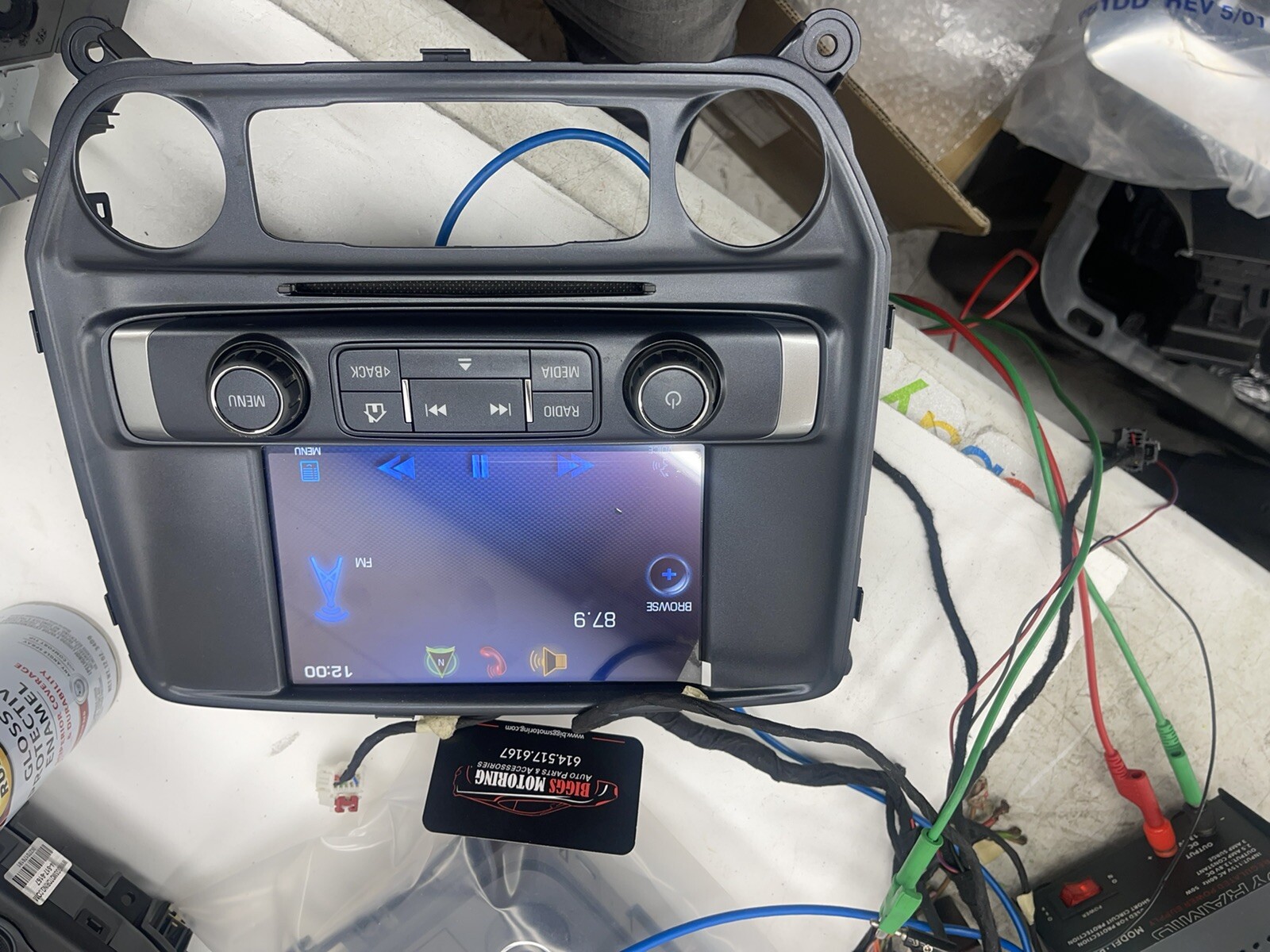 2016-2018 Chevy Silverado Sierra 1500 2500 35 Dash Radio Display Screen 84096255