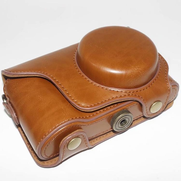Leather Grip Bag For Samsung Galaxy Camera EK-GC200 GC110 GC120 GC100 Case