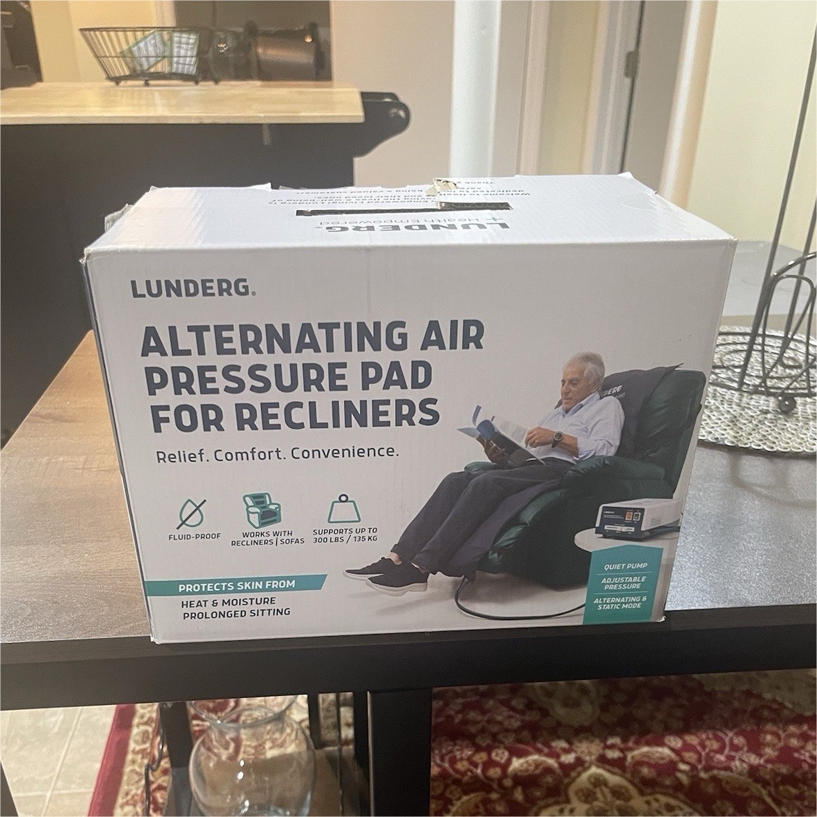 Lunderg Alternating Air Pressure Pad for Recliners Pressure Pad