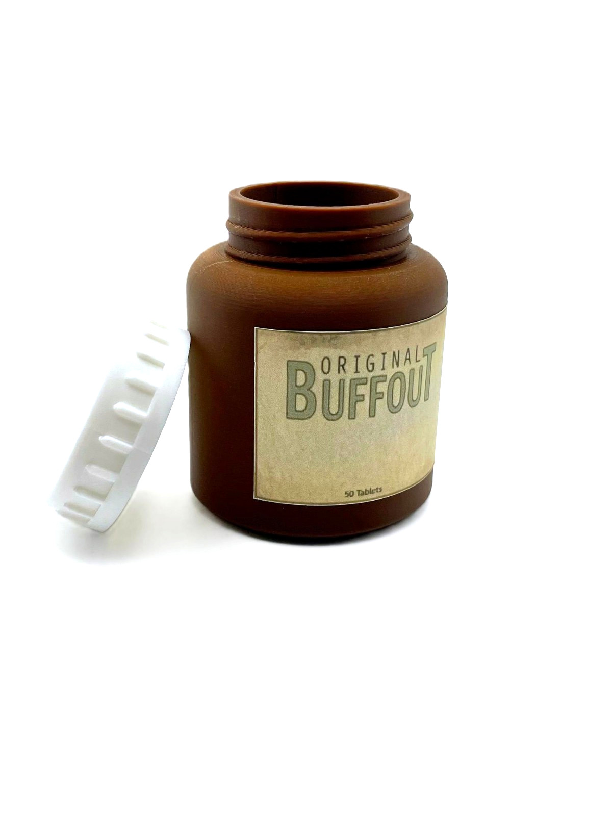 Fallout Chem: Buffout | *Moving* 3D Printed Prop for display and Cosplay