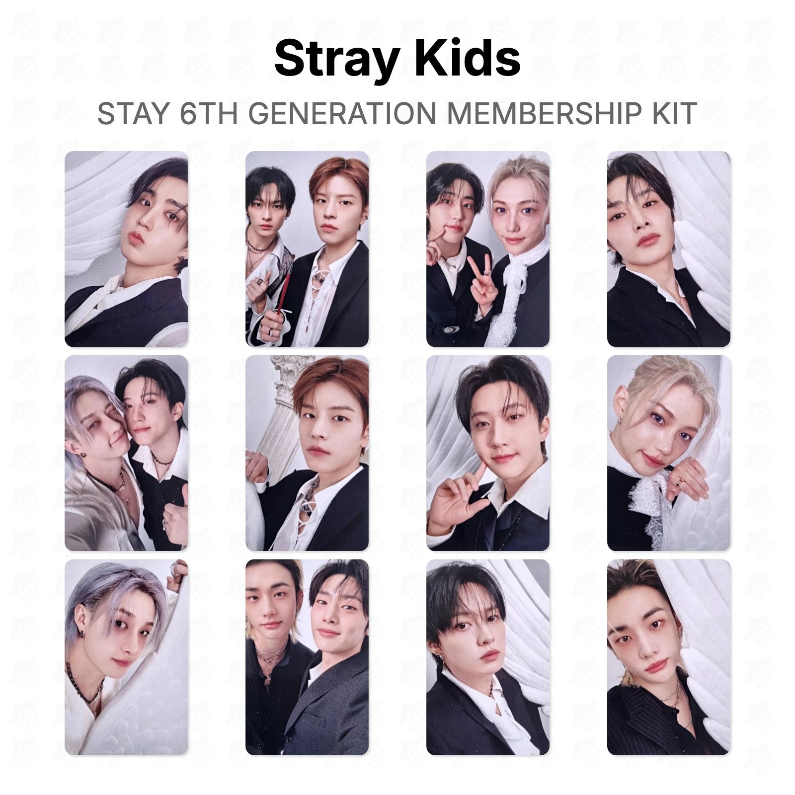 Stray Kids STAY 6TH GENERATION MEMBERSHIP KIT Official KPOP Special Gift