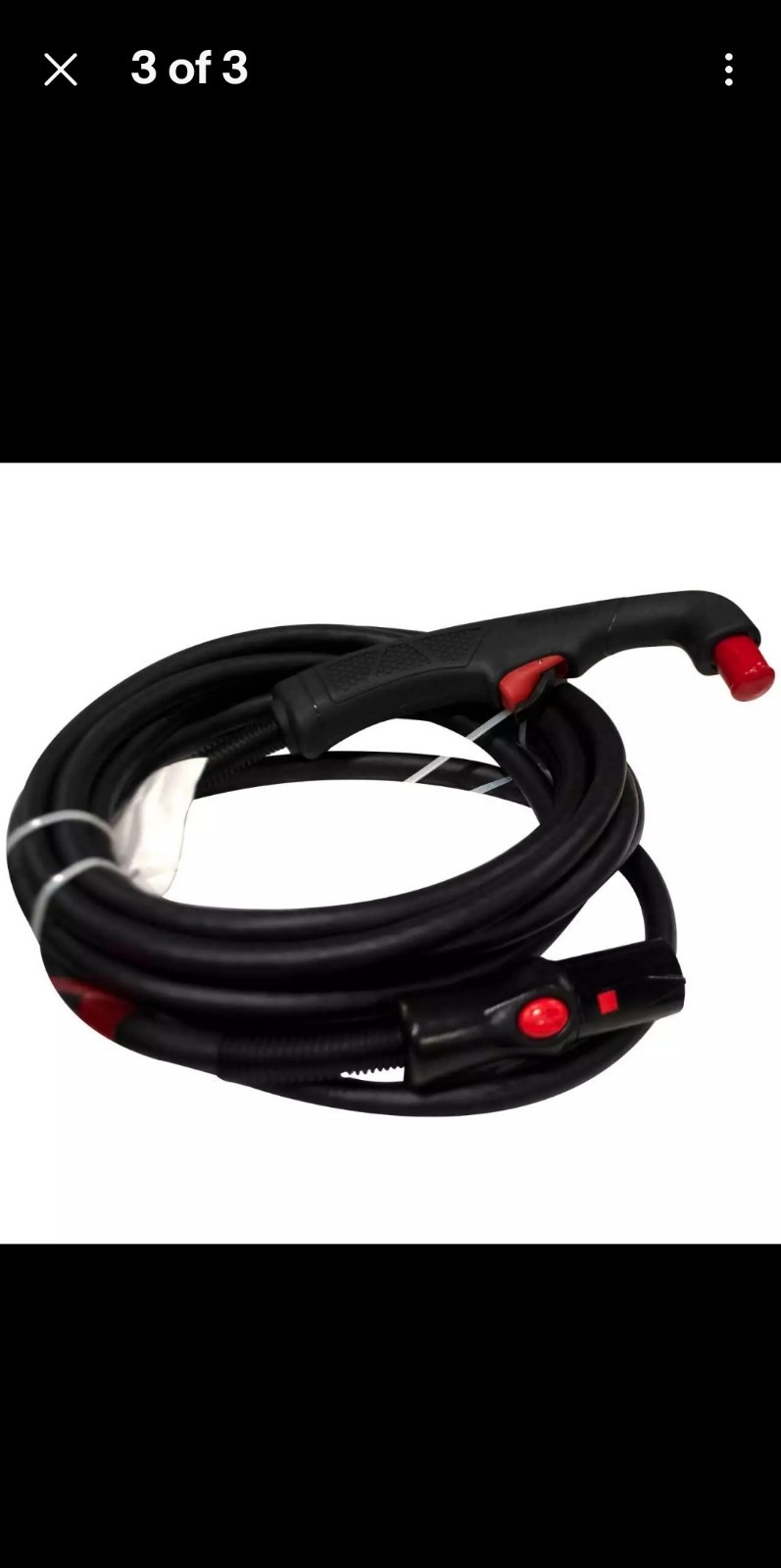 Hypertherm 088164 Duramax Lock 75 Degree Hand Torch Assembly 45A with Reset 20'