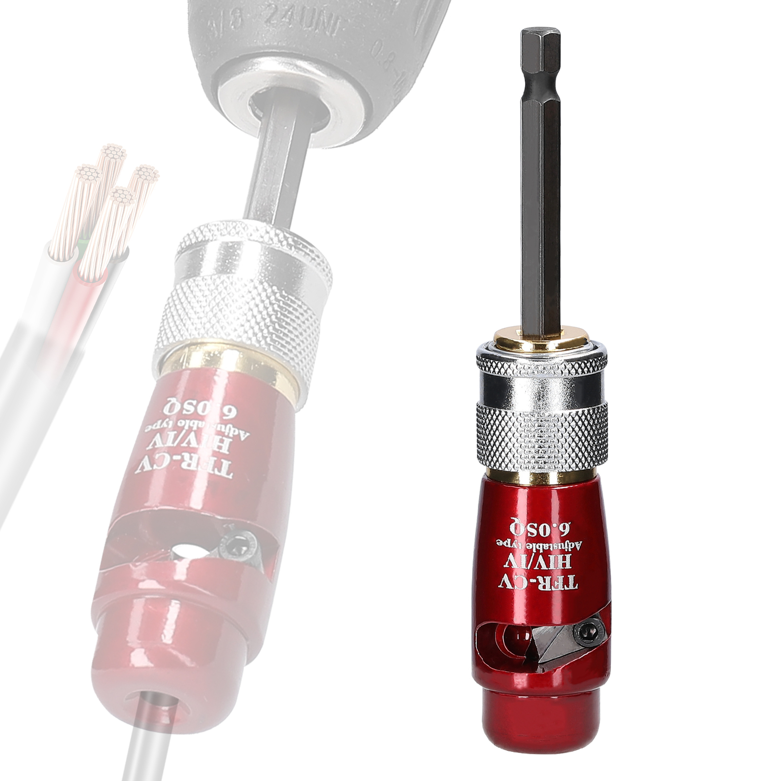 Alloy Electric Wire Stripper Cable Peeling Stripper Practical Q6O7