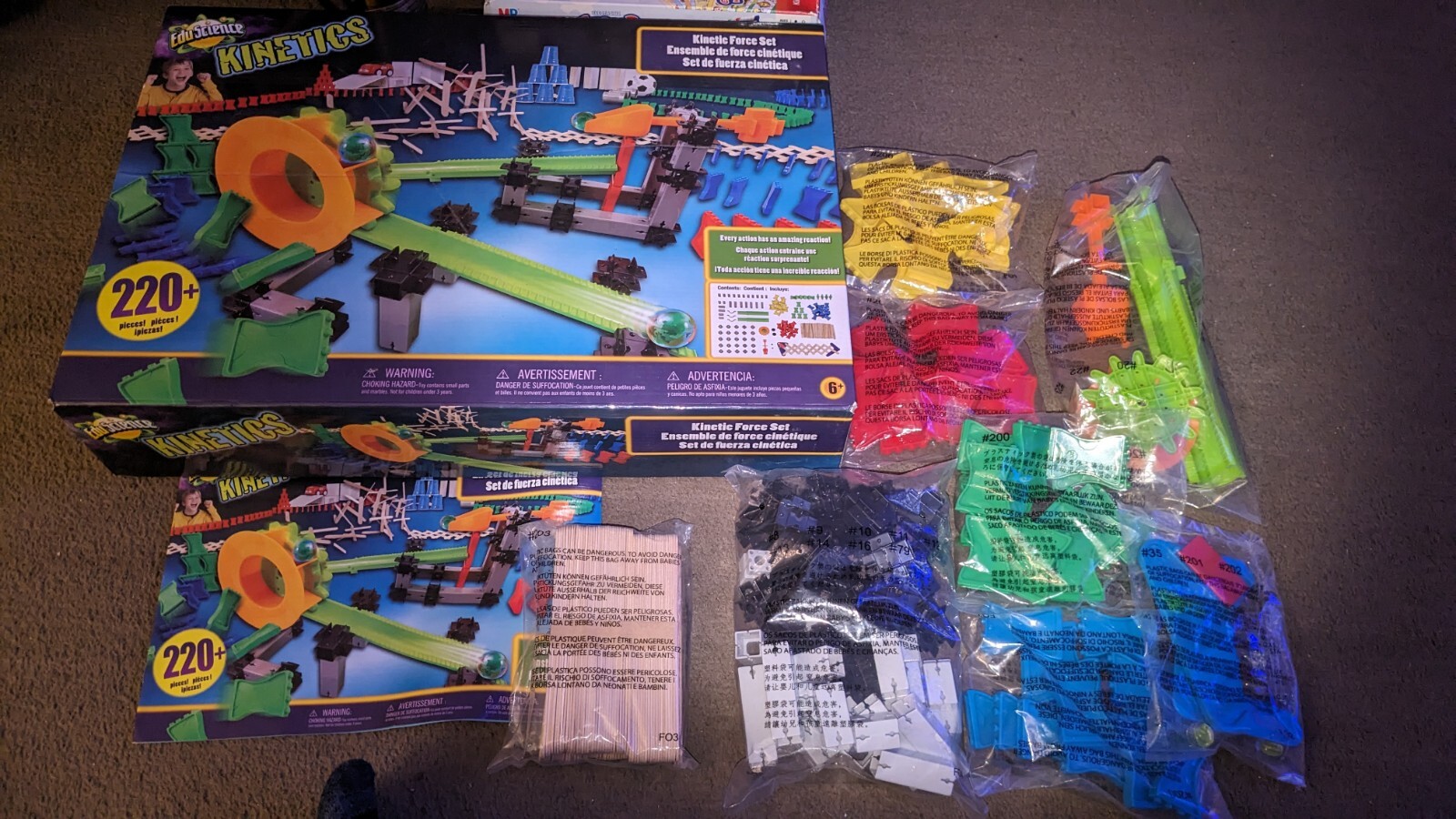 Edu Science Kinetics - Kinetic Force Set (New in open Box)