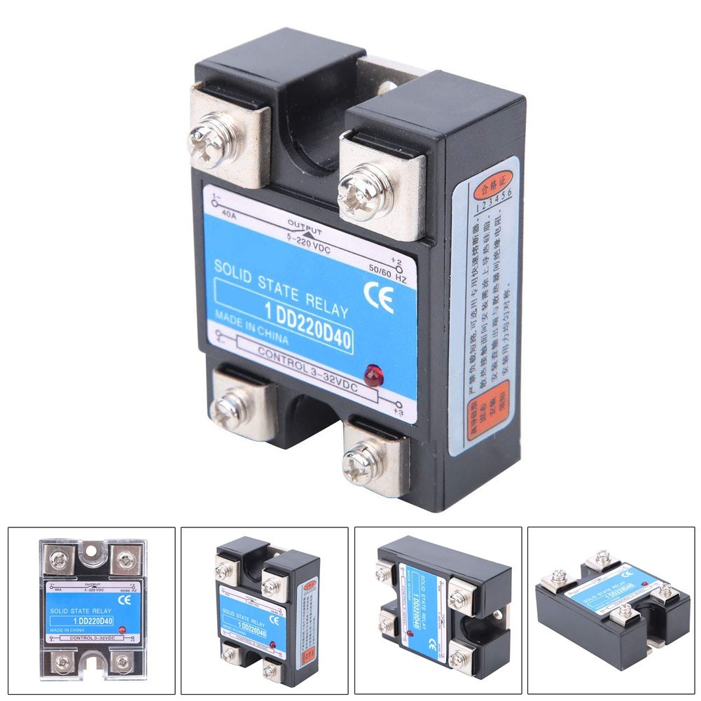 Control Relay Part Replacement Solid State Relay Load 5-220VDC 3-32VDC