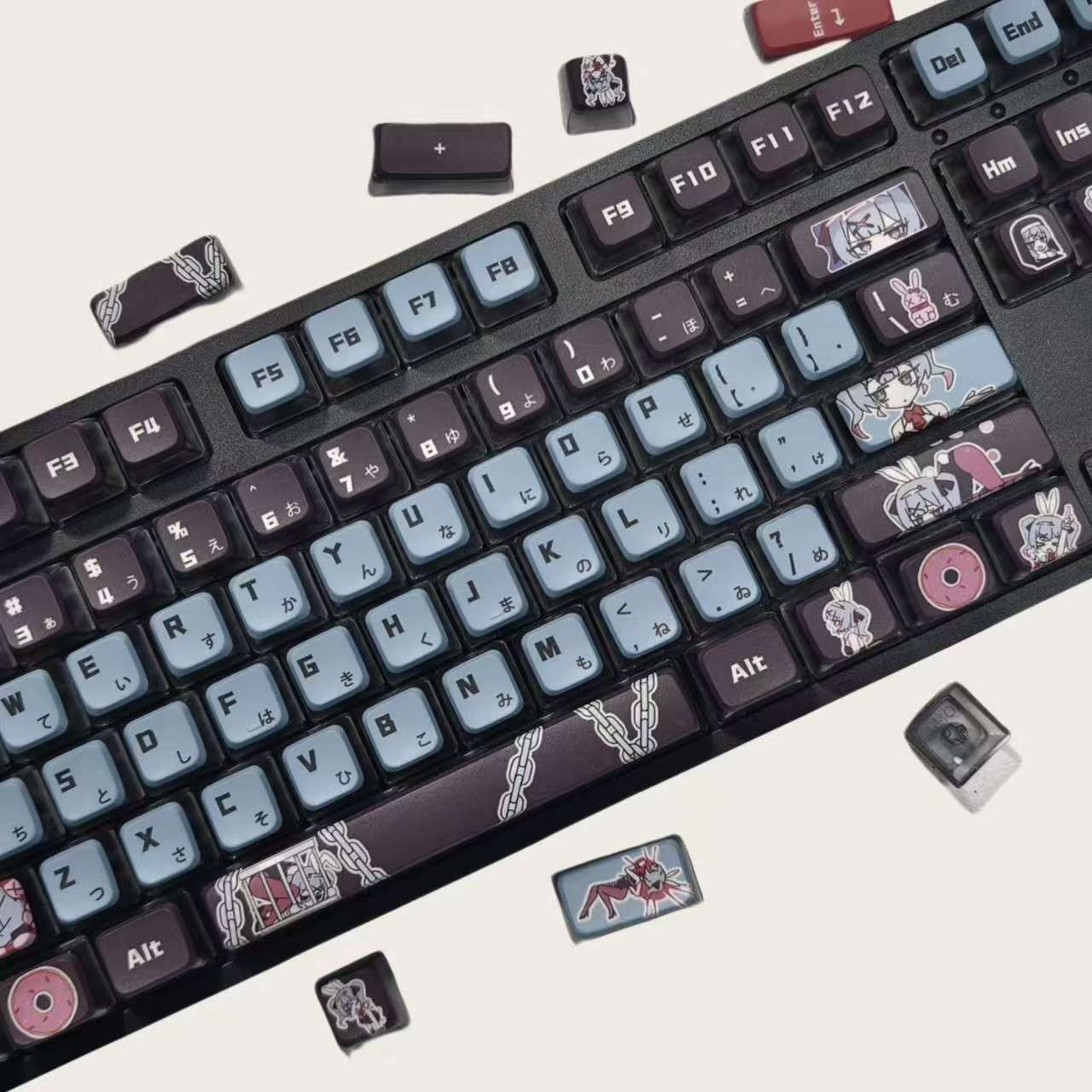 Anime 119pcs Keycaps Set For Mechanical Keyborad