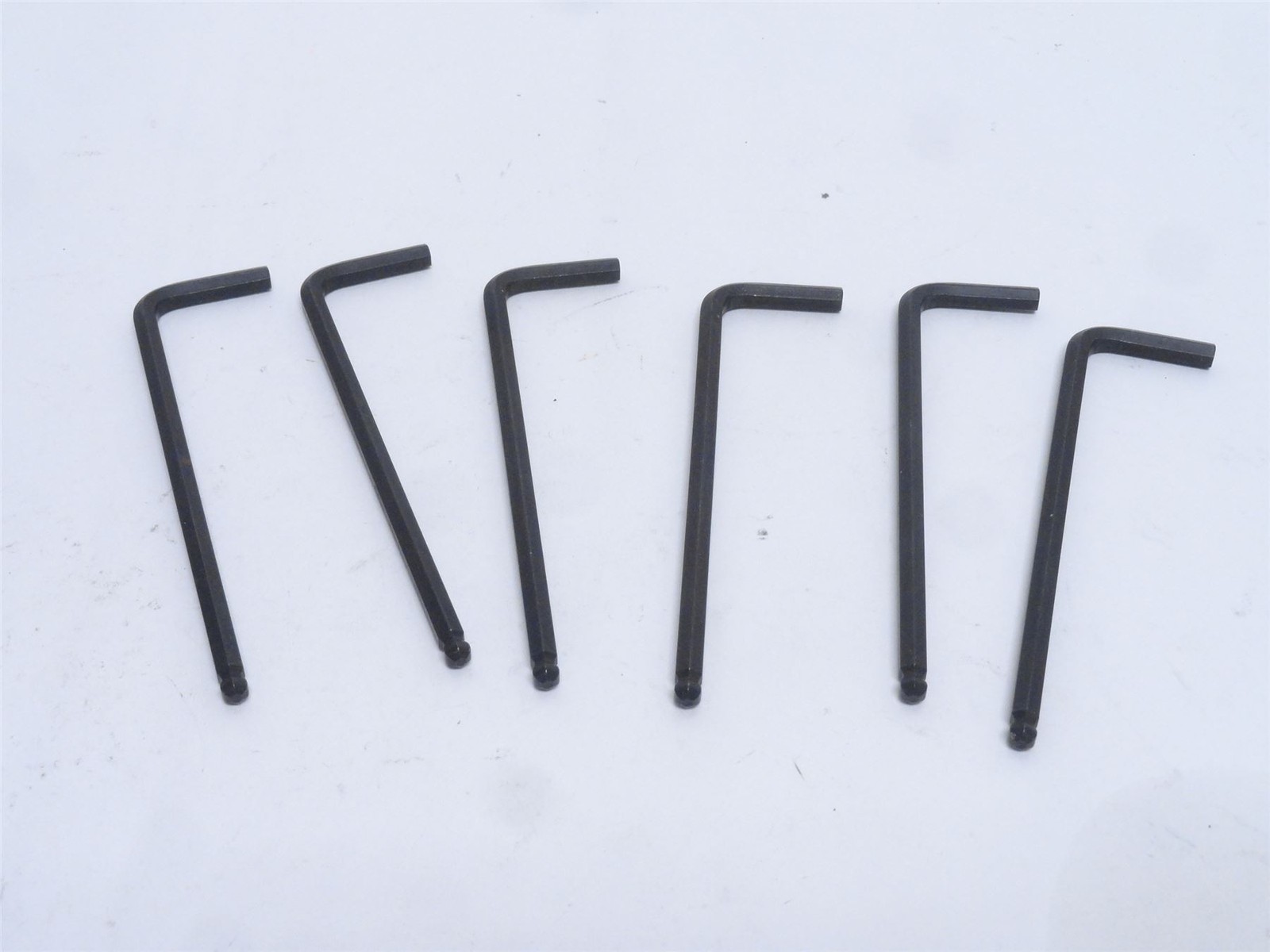 249614 New-No Box; Eklind 18610 Lot-6; Alloy Steel Ball End Hex Key; 3mm Tip