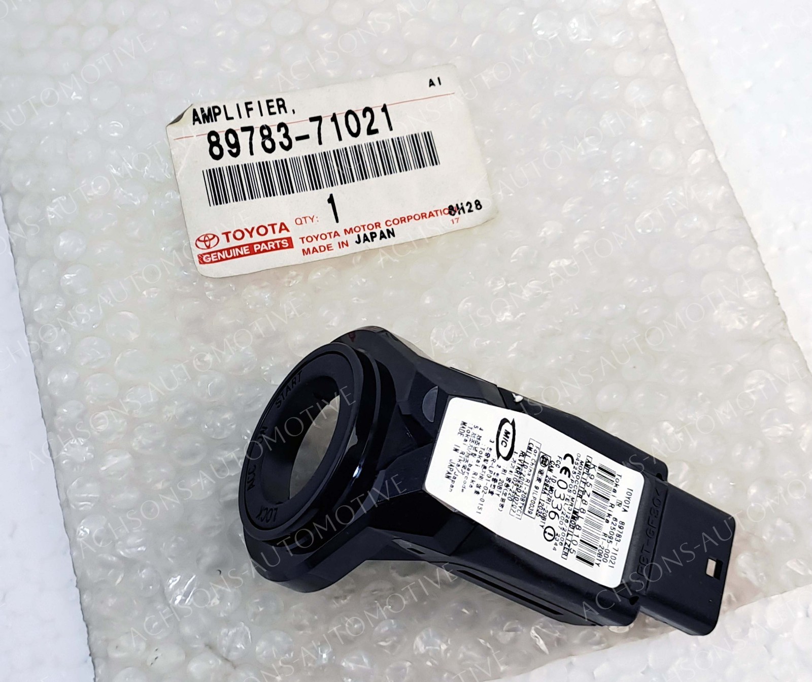 89783-71021 Toyota Genuine AMPLIFIER, TRANSPONDER KEY 8978371021 NEW OEM