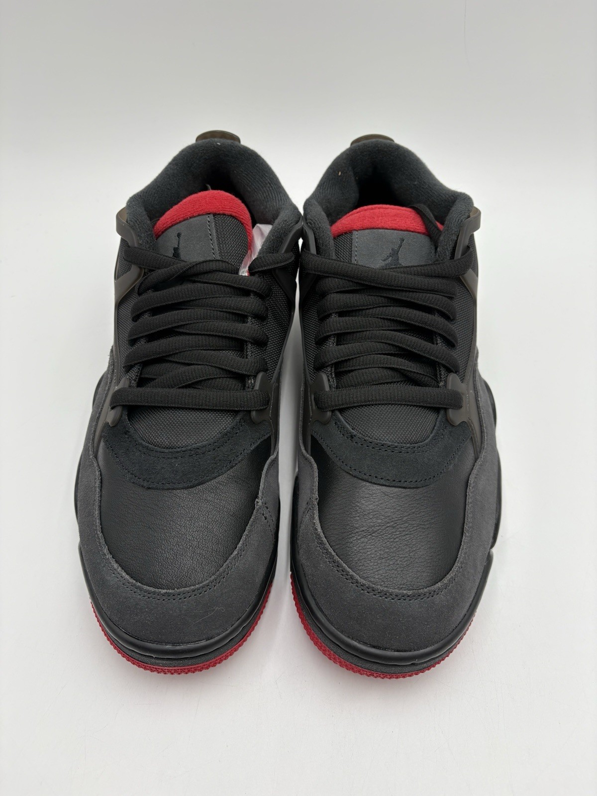 Nike Men’s Air Jordan 4 RM Size 10.5 Black Varsity Red |FQ7939-060|