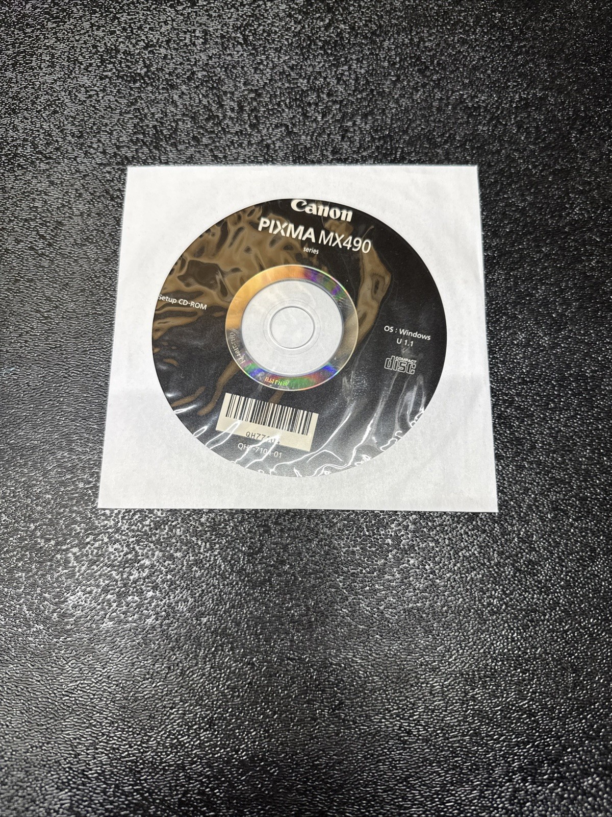 Canon Pixma MX490 Printer Setup CD-ROM Disc 2015 Version