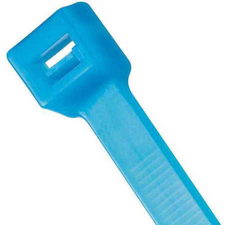Panduit Plt3s-C76 Cable Tie, 11-1/2 In L, 3 In Max Bundle Dia., Blue, Tefzel,