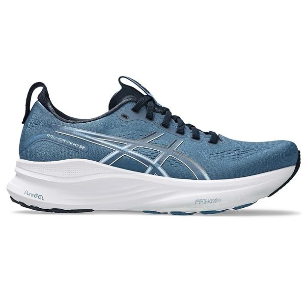 Asics Gel Kayano 32 Men Shoe Running Sneaker Blue Trainer