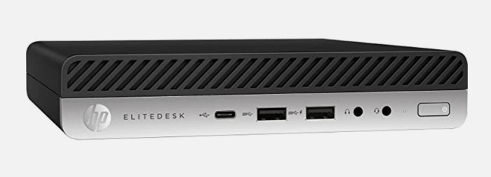 HP EliteDesk 800 G5 Intel Core i5 9500T 256GB 8GB RAM Win 11 Pro (Not Activated)