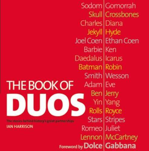 Book of Duos: The Stories Behind History's Great Partnerships - Hardcover - GOOD