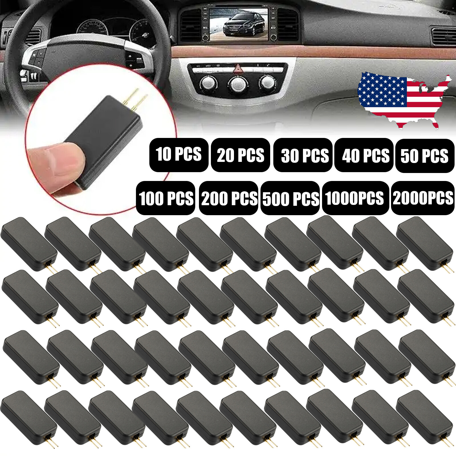 Cars Simulator Emulator SRS Resistor Bypass Fault Finding Diagnostic Tester Lot
