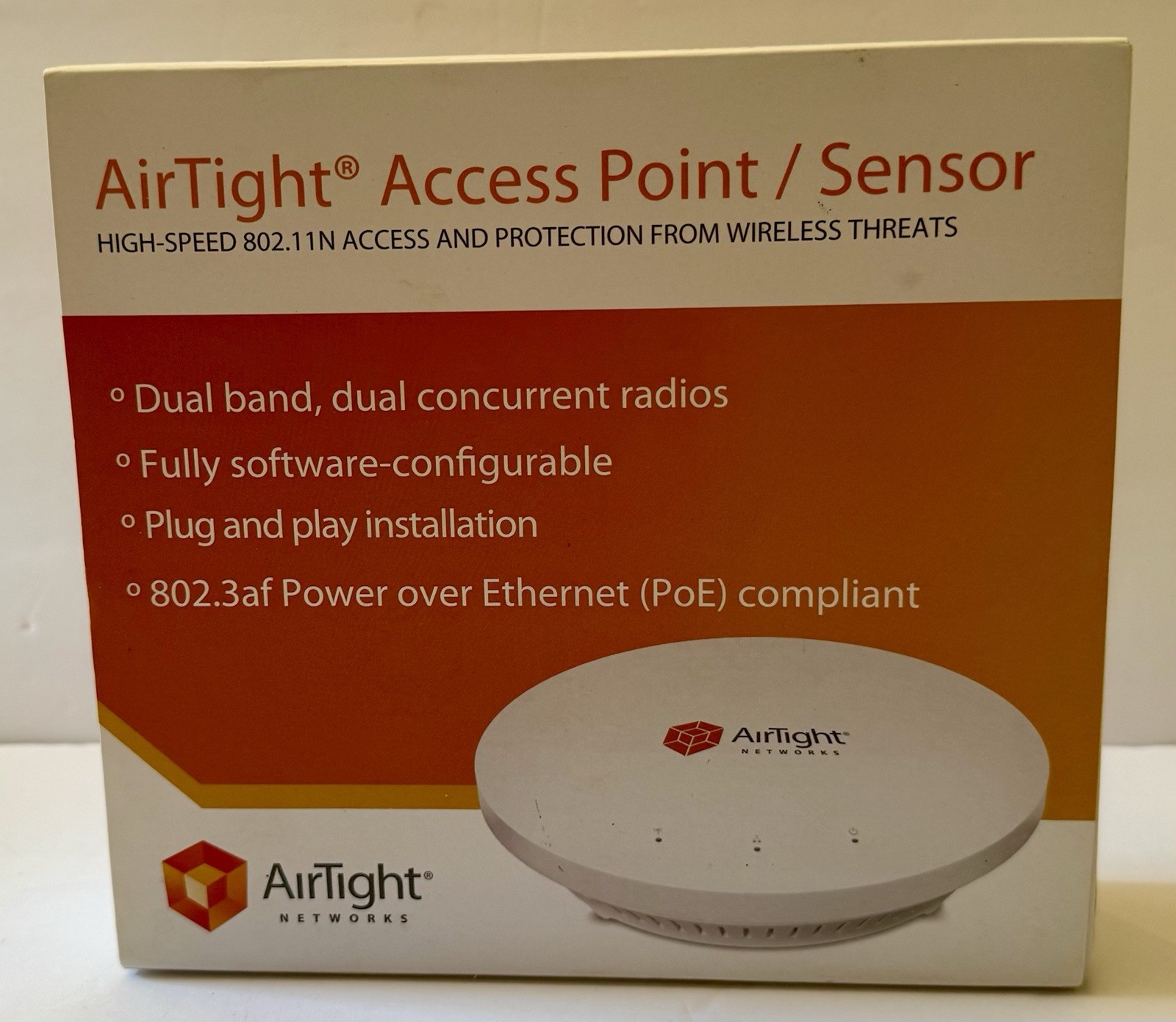 Airtight Networks Access Point SS-300-AT-C-55 Radio 2X2 802.11abg-n AP/Sensor