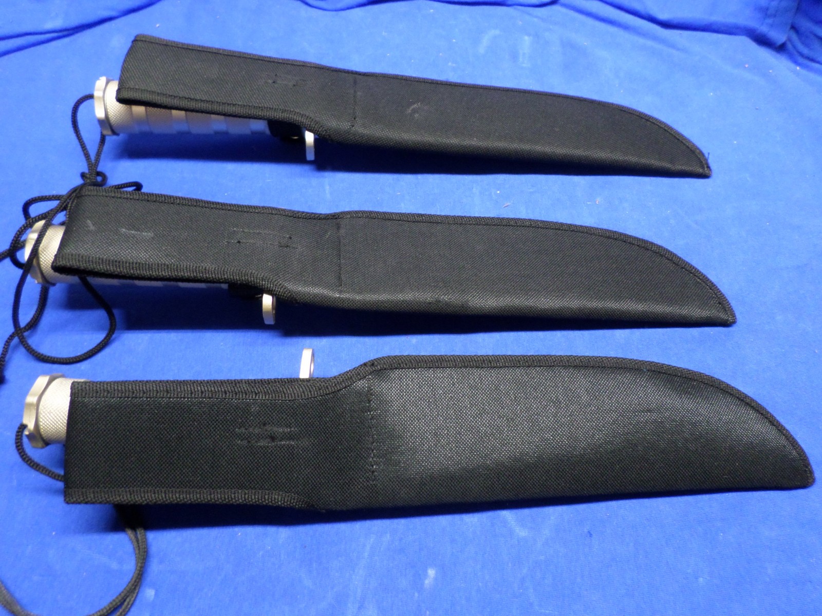 Survival Knife with Sheath, Compass, Kit - 3 Available