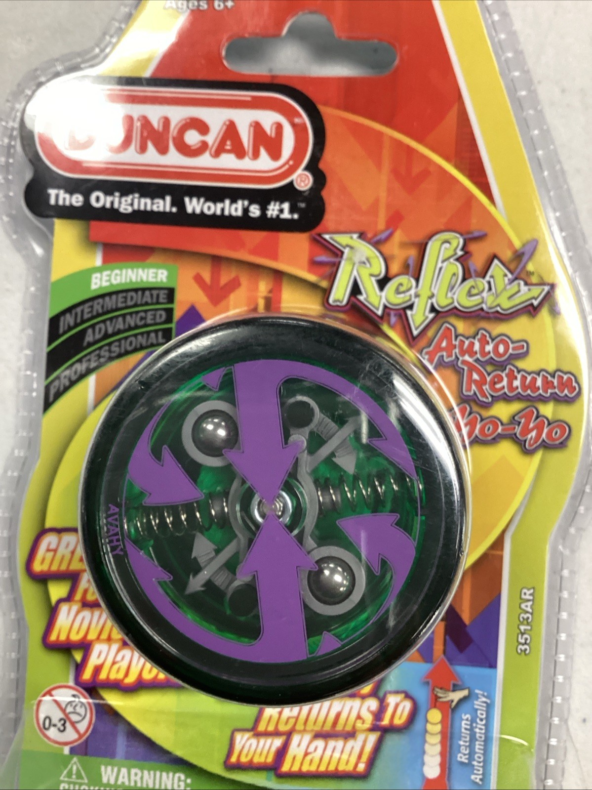 Yomega Spectrum High Pro Yo-yo & Duncan Reflex Auto-Return Yo-yo SEALED