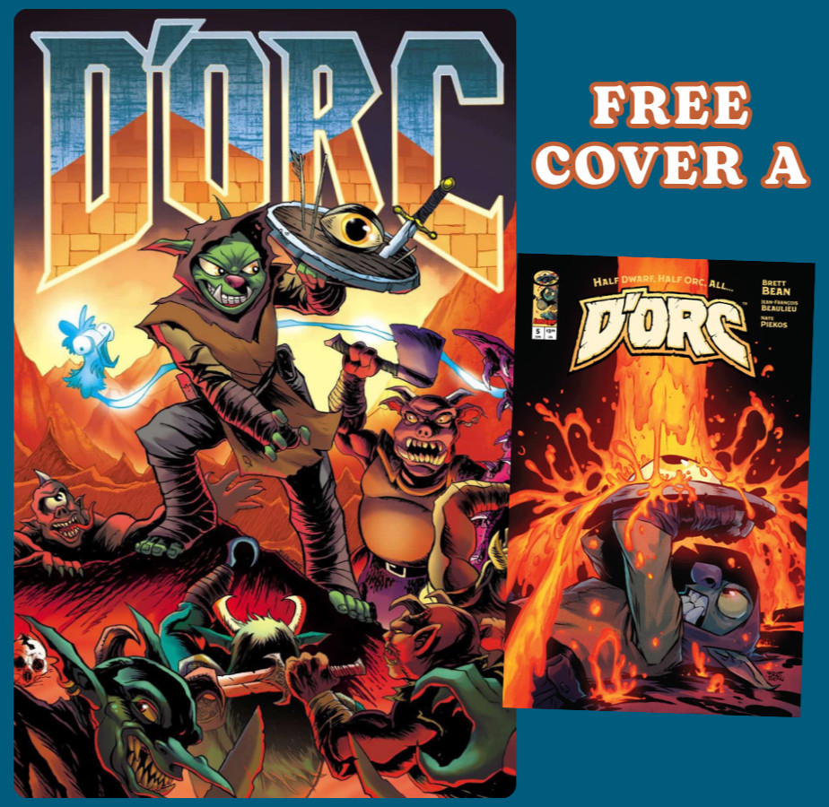D'ORC #5 🔥 JASON FLOWERS RETAILER EXCLUSIVE DOOM HOMAGE LTD 400 PRE-SALE