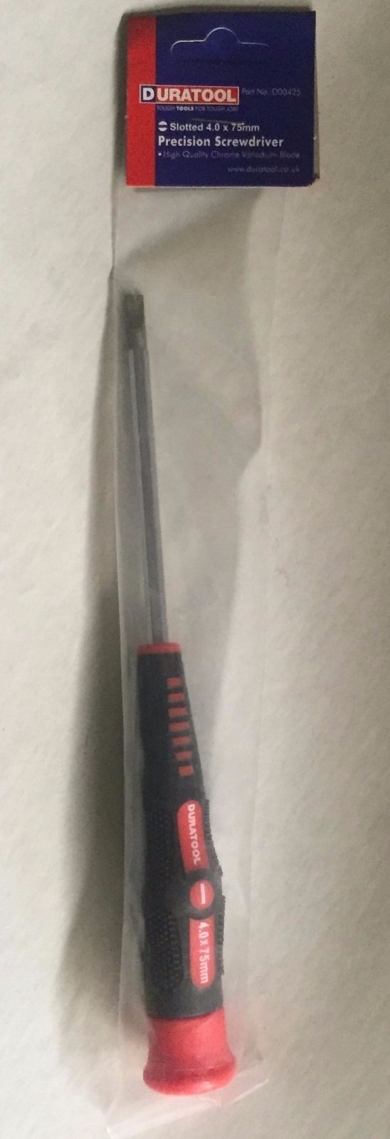 Duratool D00425 SLOTTED SCREWDRIVER