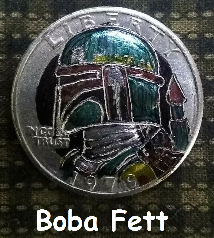 Washington Quarter very rare one of a kind only 99 will only be made by artist.