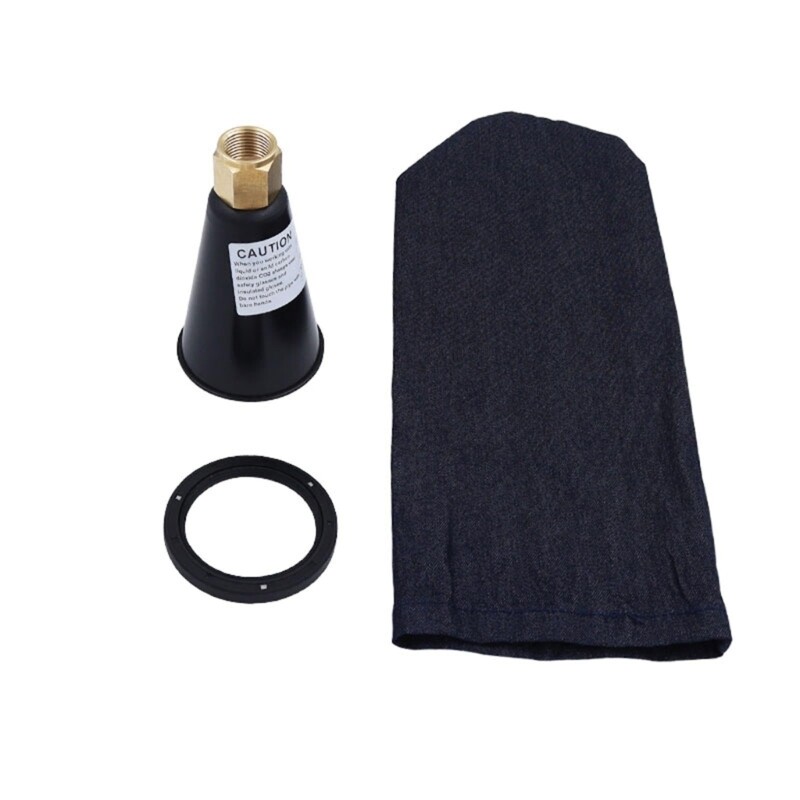 Dry Ice Maker Perfect for Scientific and Industrial Needs CO2 Cylinder Adapter