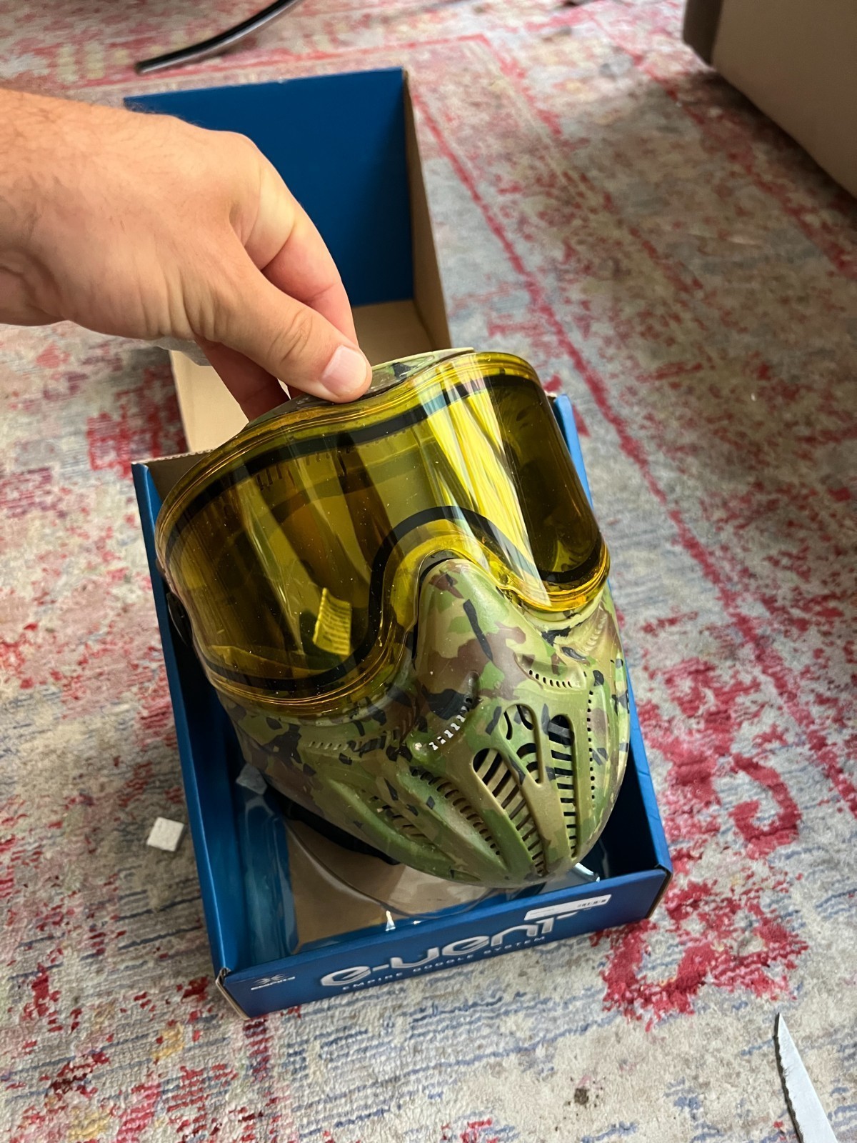 NOS Events Camo Paintball Mask