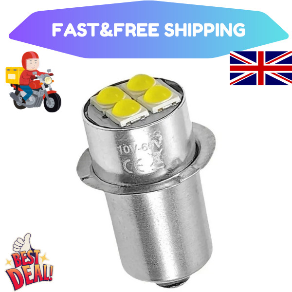 For MAGLITE Super Bright LED Upgrade Bulb Drop In Replacement 2 3 4 5 6 Cell C/D