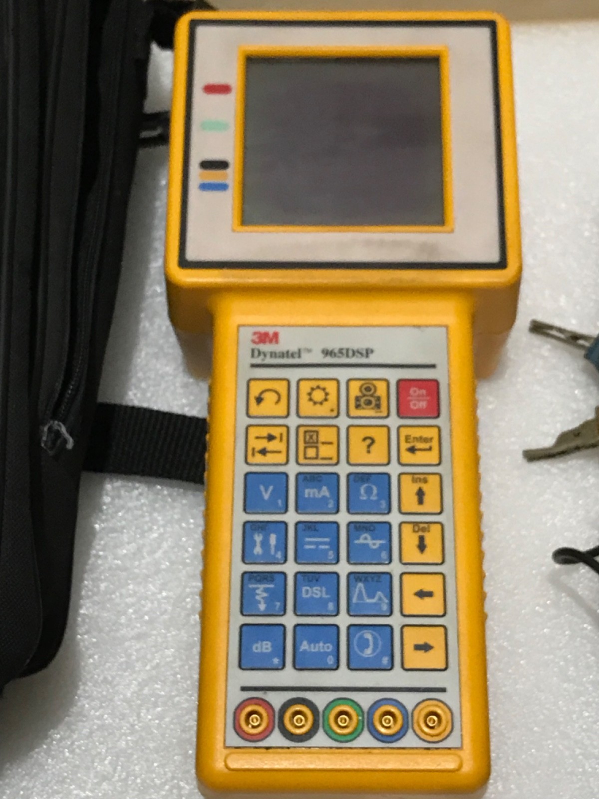 3M Dynatel 965DSP Subscriber Loop Analyzer w/Leads & Case - Read Description