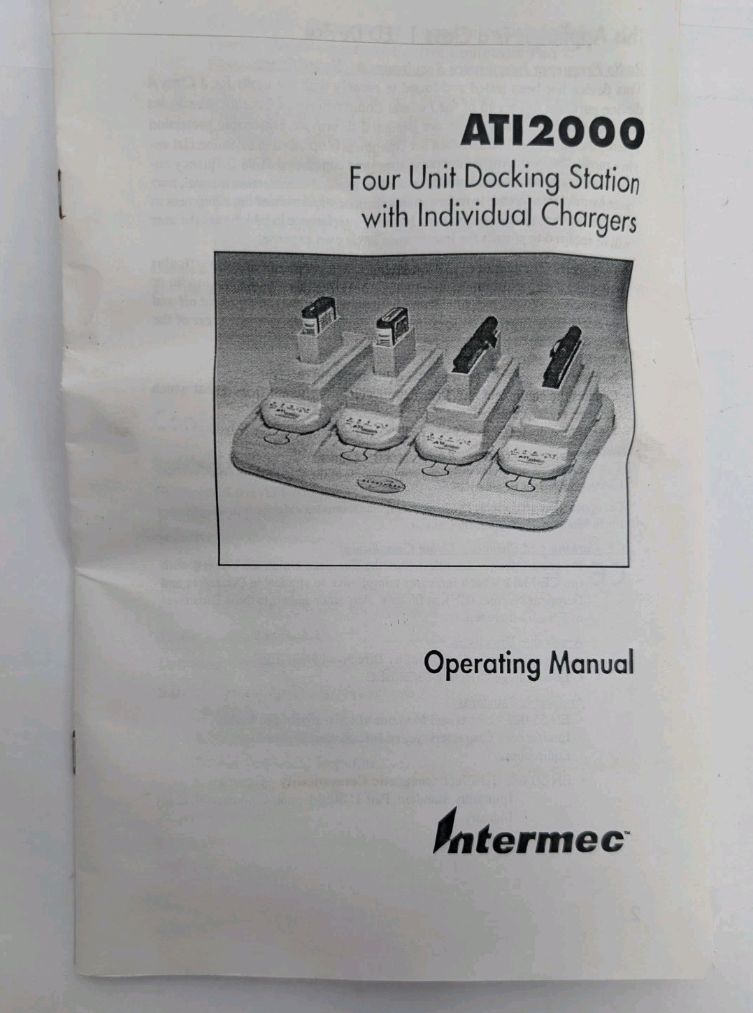 Intermec Battery Charger Adapter 852-055-109 - Model ATI1700