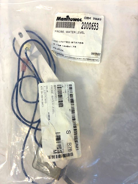 Manitowoc Ice Machine Water Level Probe- NEW- Part #2000653