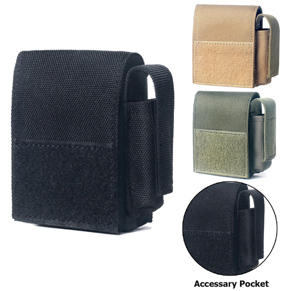 Tactical Small MOLLE Cigarette Battery Bag Waist Pack EDC Utility Pouch Pocket