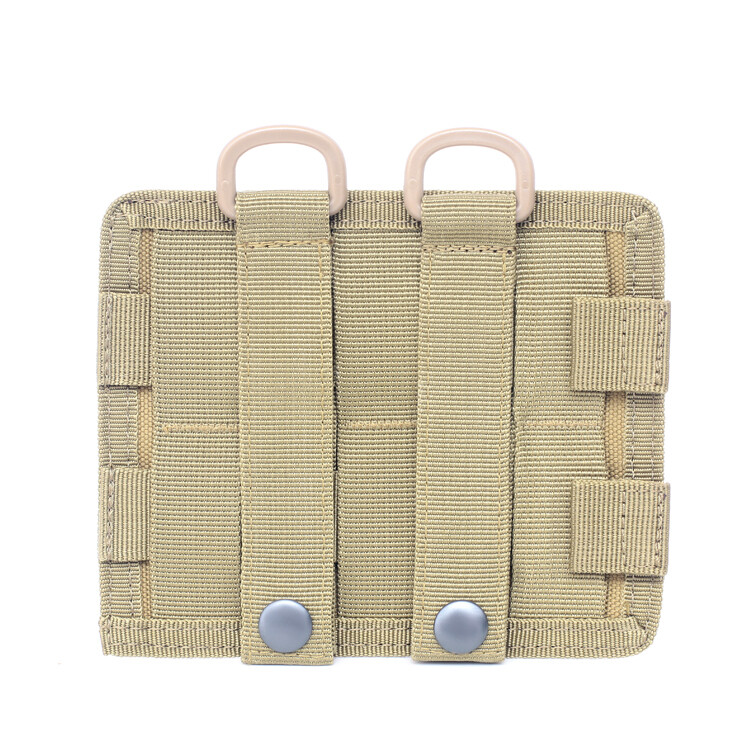 Hook & loop Panel MOLLE Cloth Patch for Tactical Vest Pouch Converter Adapter