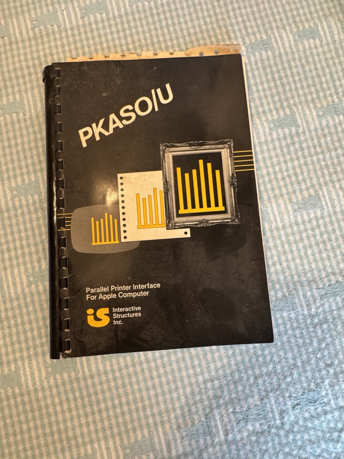 Vintage 1983 PKASO/U Apple II Parallel Printer Interface Manual User's Guide