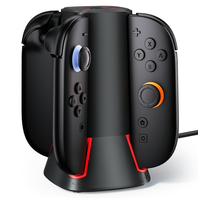 Nintendo Switch 2 Magnetic 4 Port Charging Station For Joy Con