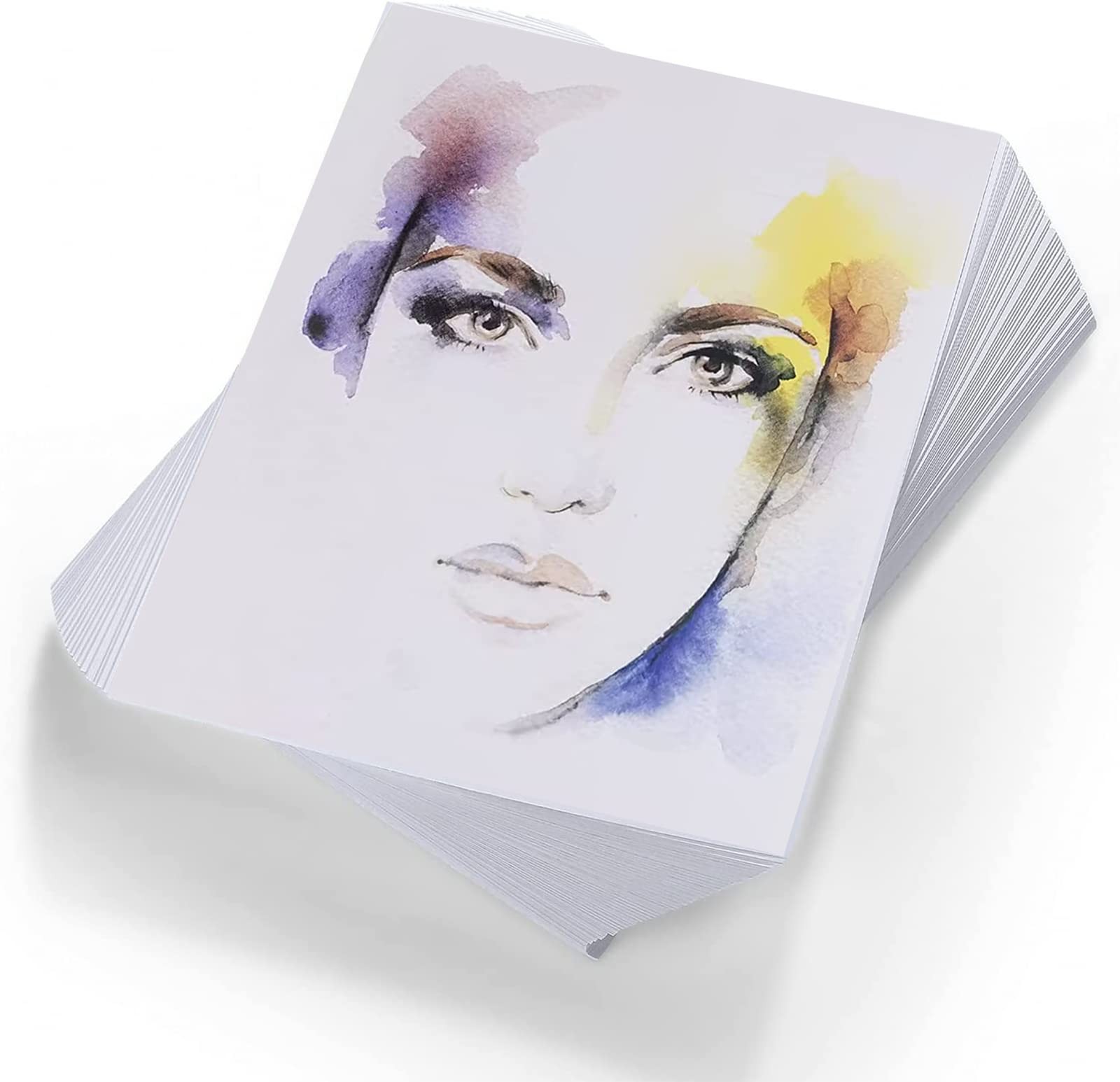 Watercolor Paper Bulk, 11x14 inches, 25 Sheets (180gsm) Artist Paper - Watercolo