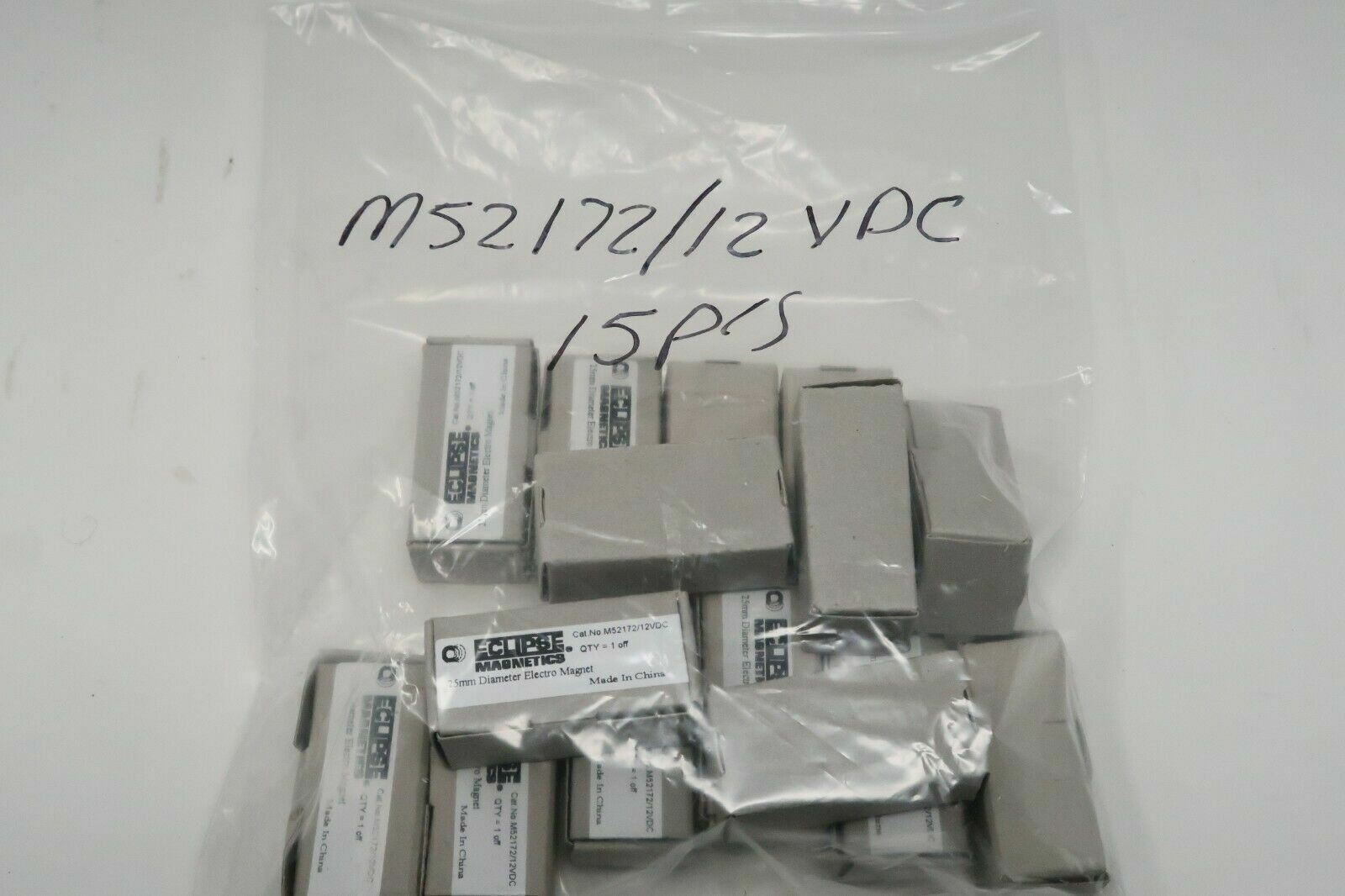 1 ECLIPSE Tools M52172/12VDC Electromagnet 25mm Diameter 12V DC Enerzise Magnet
