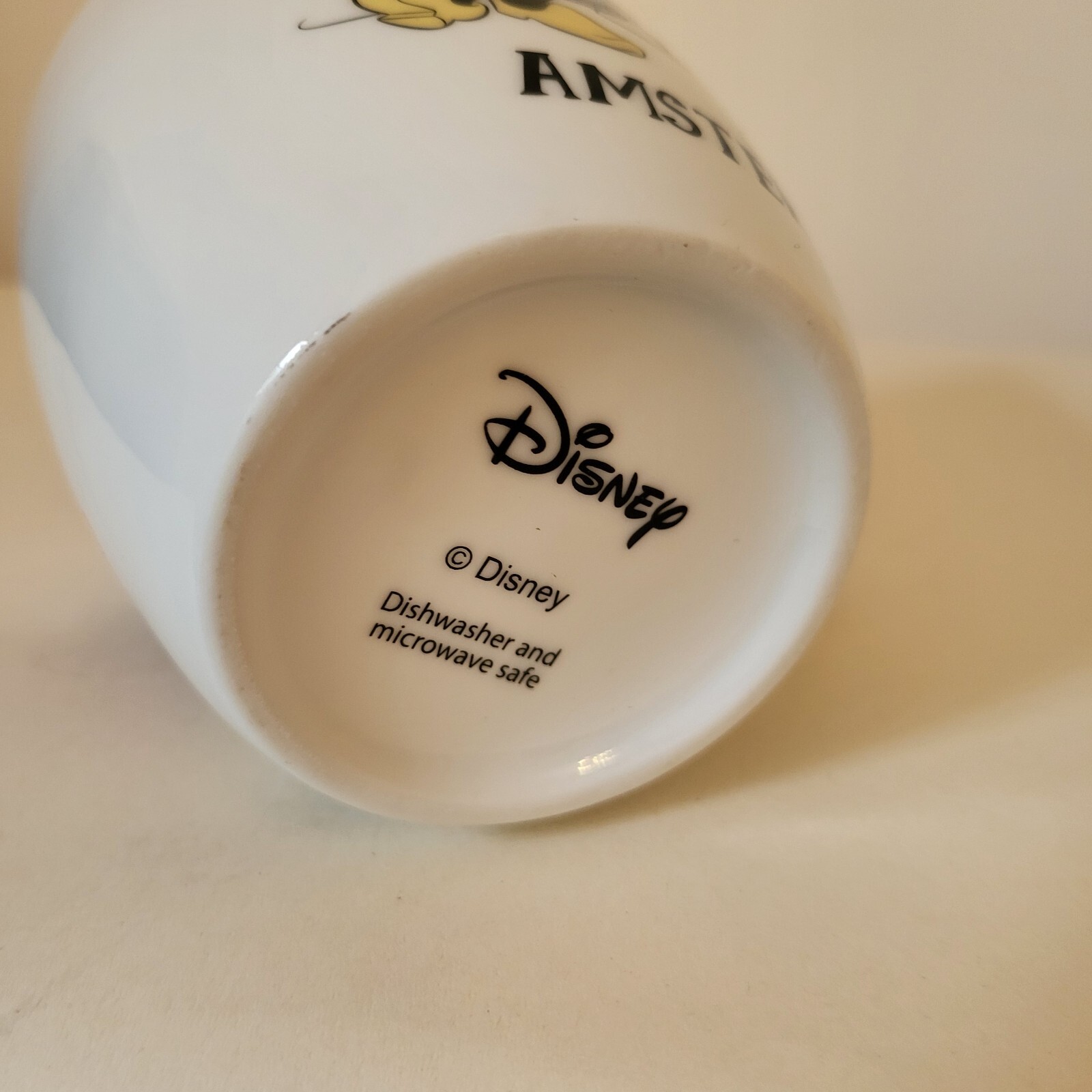 Disney Minnie & Mickey Mouse Amsterdam Mug Cup White