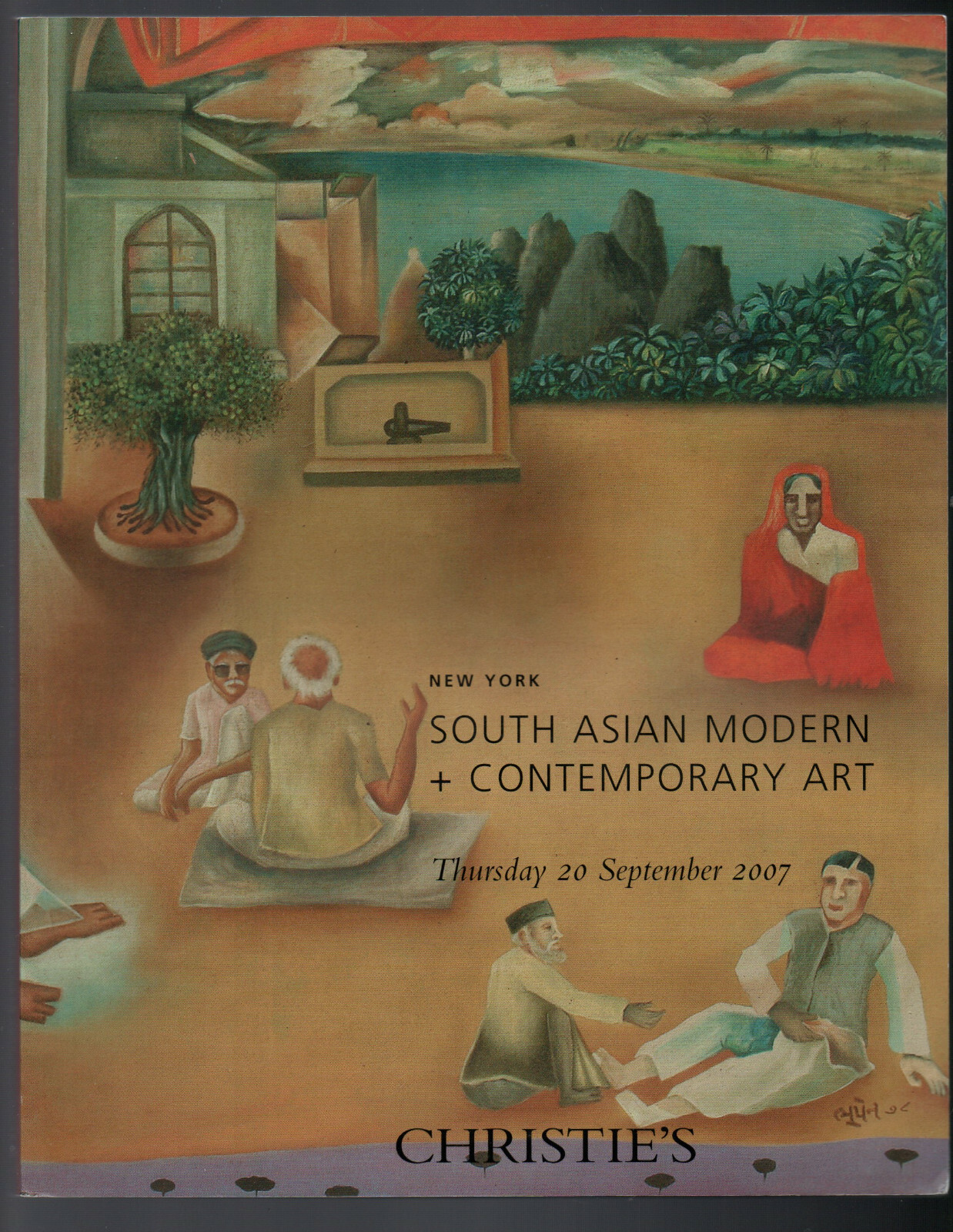 South Asian Contemporary Modern Art CHRISTIE'S 2007 Padamsse Raza Kumar Chandra