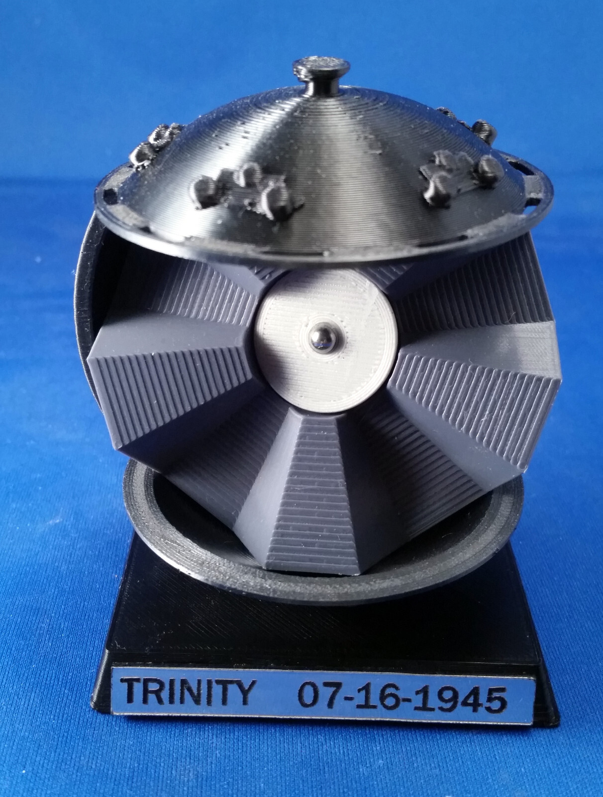 Trinity Atomic Bomb "Gadget" Oppenheimer Cutaway Model