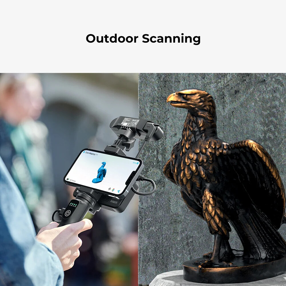 Creality Ferret Pro 3D Scanner 30 fps Anti-shake Tracking w/ Rotating Turntable