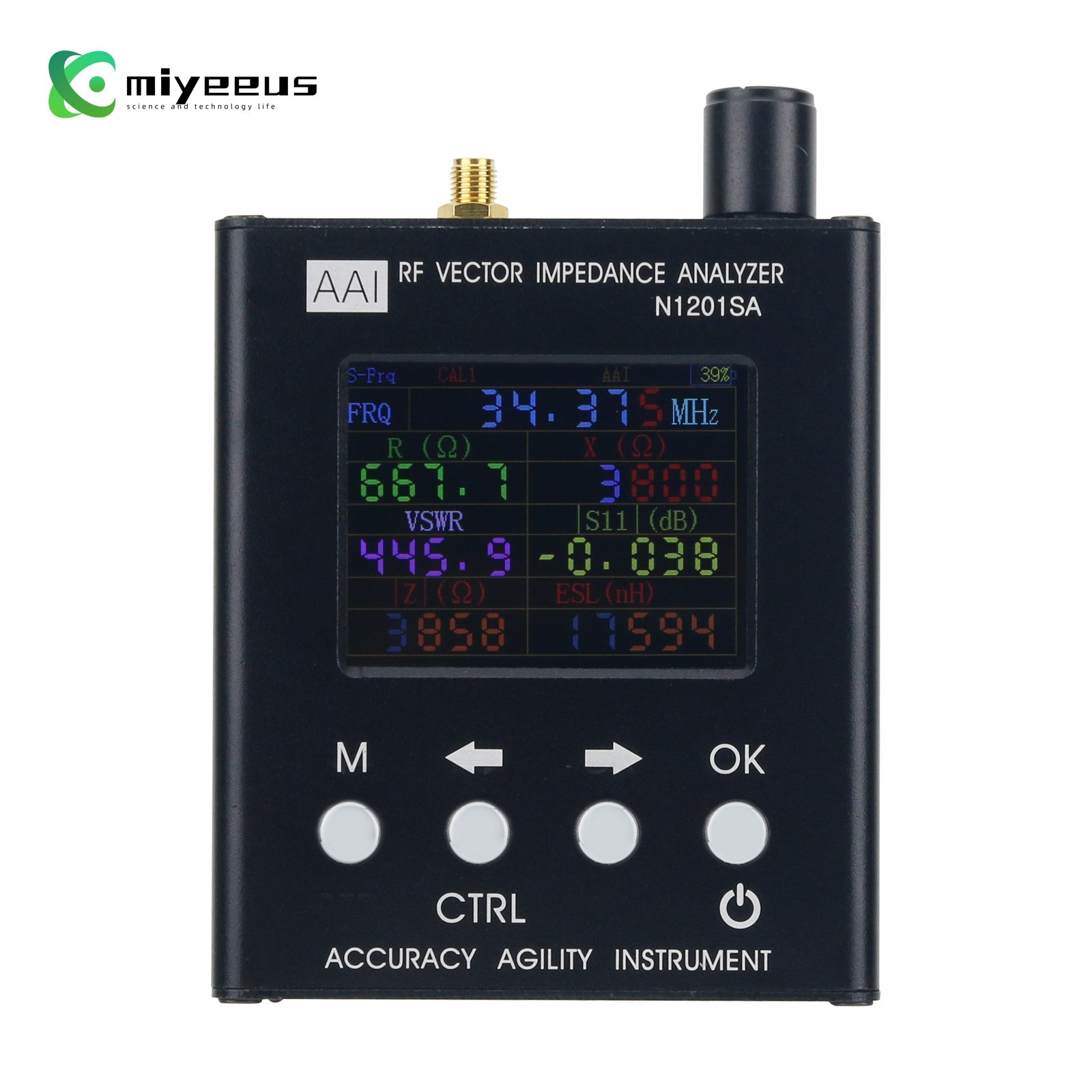 N1201SA+ Antenna RF Vector Analyzer RF Vector Impedance Analyzer 34.375-2700MHz